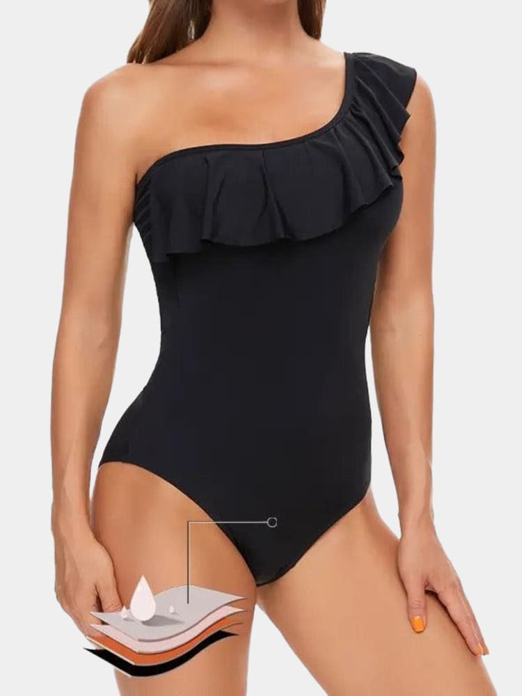 Julia – One-Shoulder Period Swimsuit